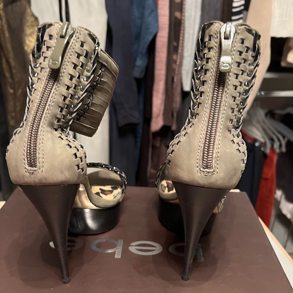 Bebe Olive strappy platform sandal.  Used. Great condition. - Picture 2 of 5